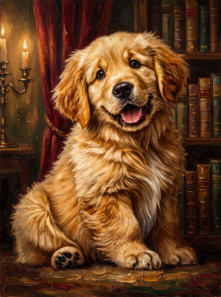 Cooper's Library Portrait